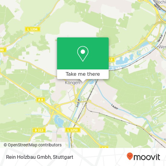Карта Rein Holzbau Gmbh