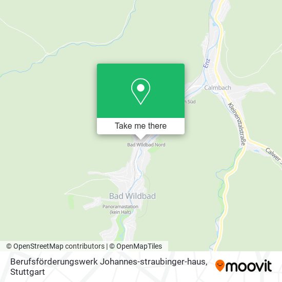 Berufsförderungswerk Johannes-straubinger-haus map