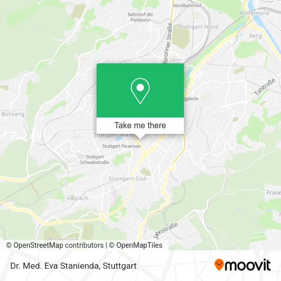 Карта Dr. Med. Eva Stanienda