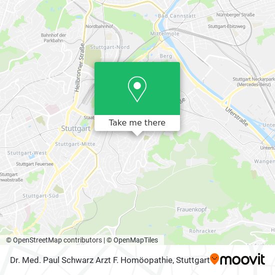 Dr. Med. Paul Schwarz Arzt F. Homöopathie map