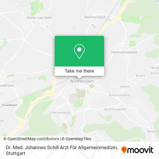 Dr. Med. Johannes Schill Arzt Für Allgemeinmedizin map