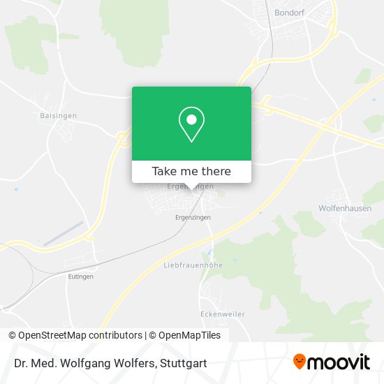 Dr. Med. Wolfgang Wolfers map