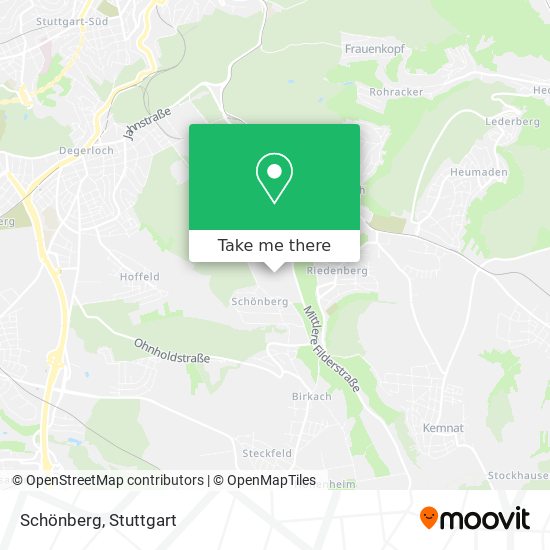 Schönberg map