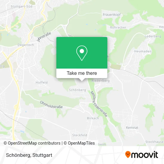 Карта Schönberg