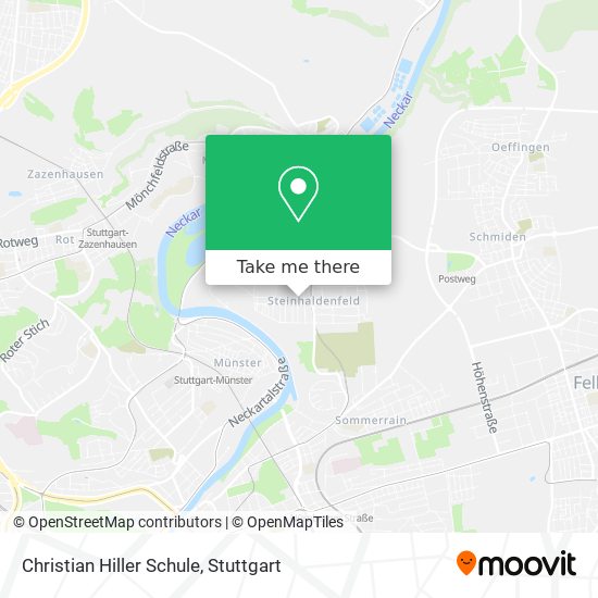 Christian Hiller Schule map