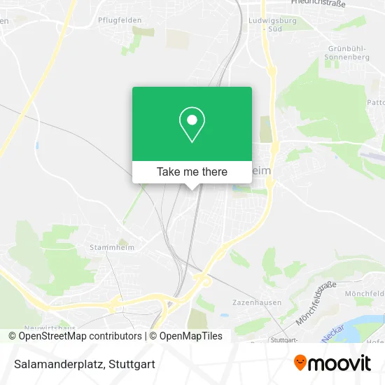 Карта Salamanderplatz