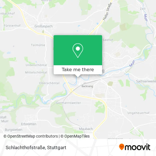 Карта Schlachthofstraße