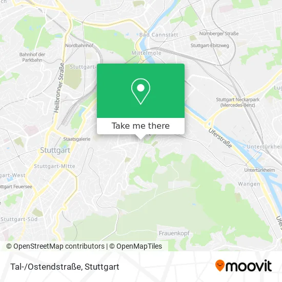 Карта Tal-/Ostendstraße