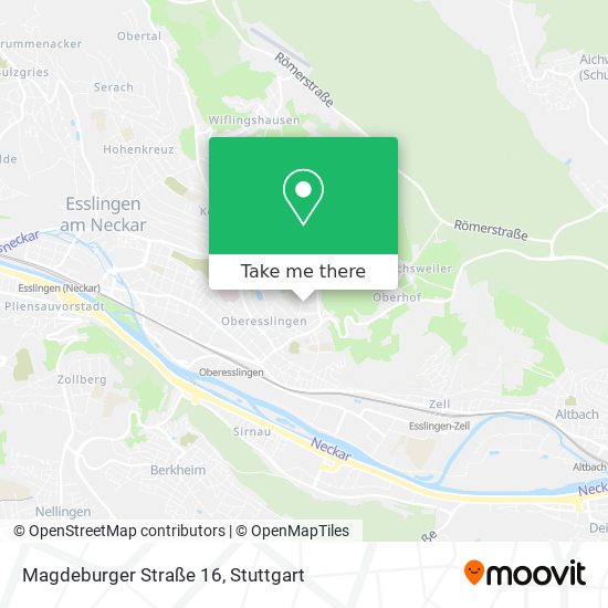 Карта Magdeburger Straße 16