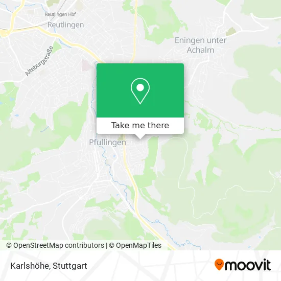 Карта Karlshöhe