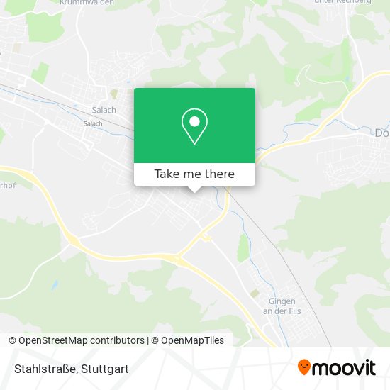 Stahlstraße map