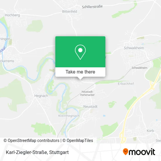 Карта Karl-Ziegler-Straße