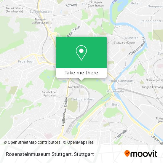 Карта Rosensteinmuseum Stuttgart