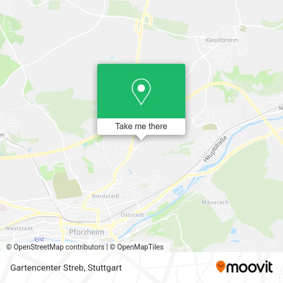Карта Gartencenter Streb