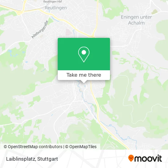 Карта Laiblinsplatz