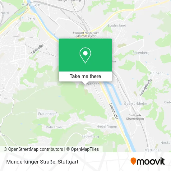 Карта Munderkinger Straße