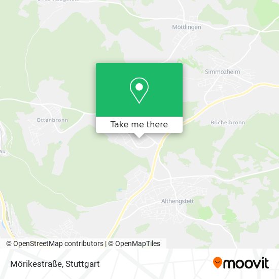 Mörikestraße map