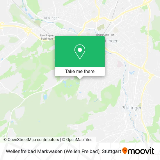 Карта Wellenfreibad Markwasen (Wellen Freibad)