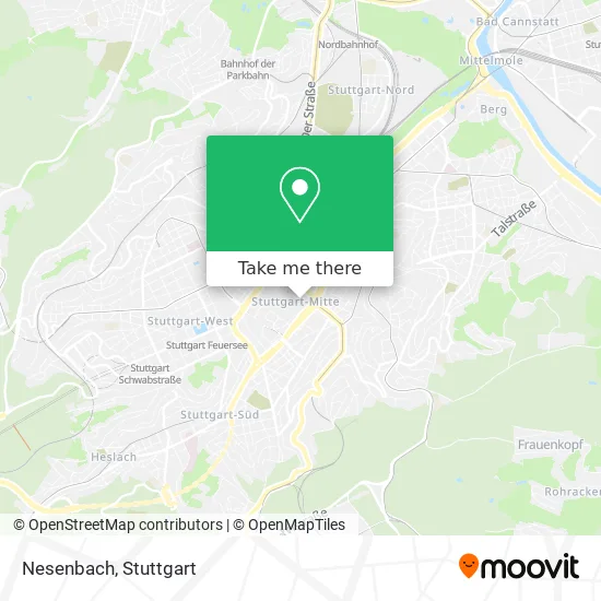 Карта Nesenbach