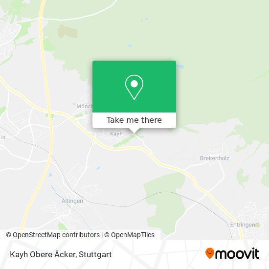 Kayh Obere Äcker map
