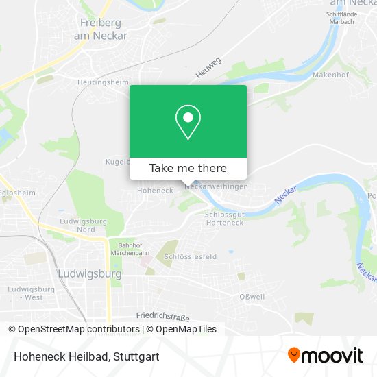 Hoheneck Heilbad map