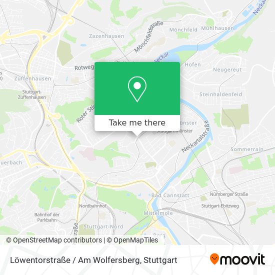 Карта Löwentorstraße / Am Wolfersberg