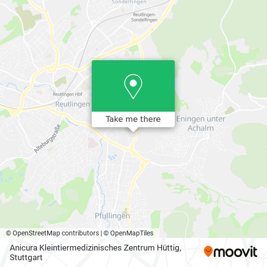 Anicura Kleintiermedizinisches Zentrum Hüttig map