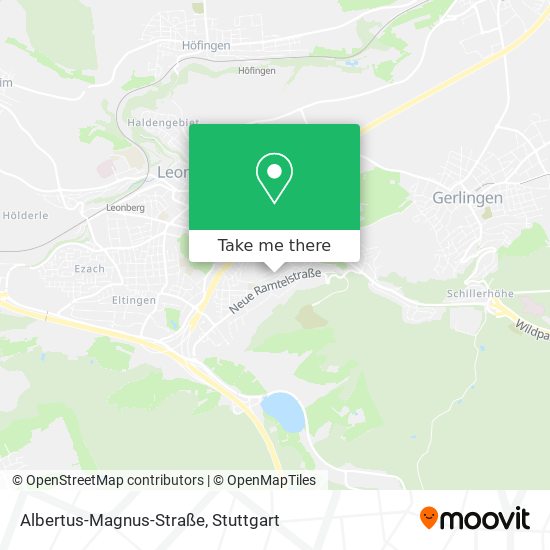 Albertus-Magnus-Straße map