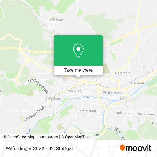 Карта Wilferdinger Straße 32