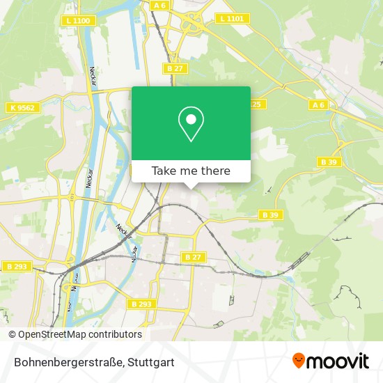 Bohnenbergerstraße map