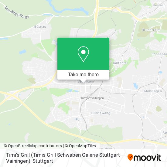 Timi's Grill (Timis Grill Schwaben Galerie Stuttgart Vaihingen) map