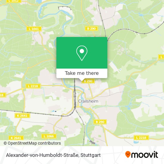 Карта Alexander-von-Humboldt-Straße