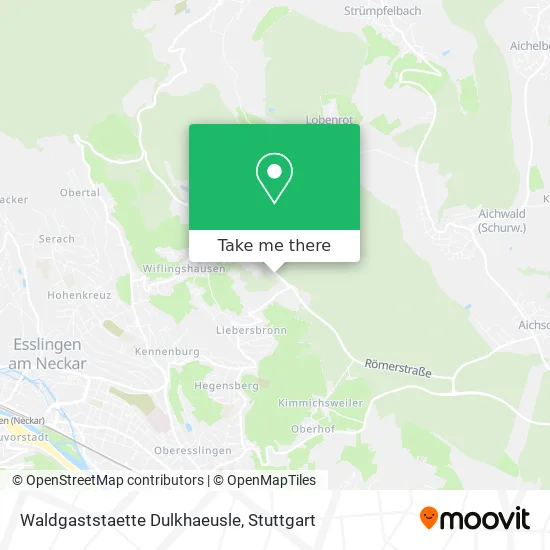 Карта Waldgaststaette Dulkhaeusle