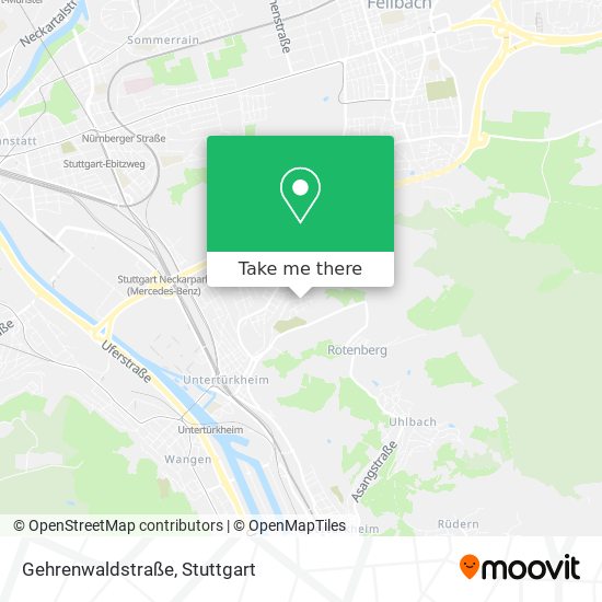 Карта Gehrenwaldstraße