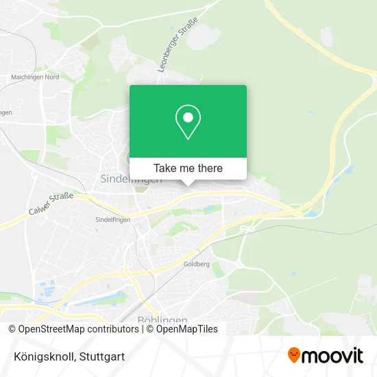 Карта Königsknoll