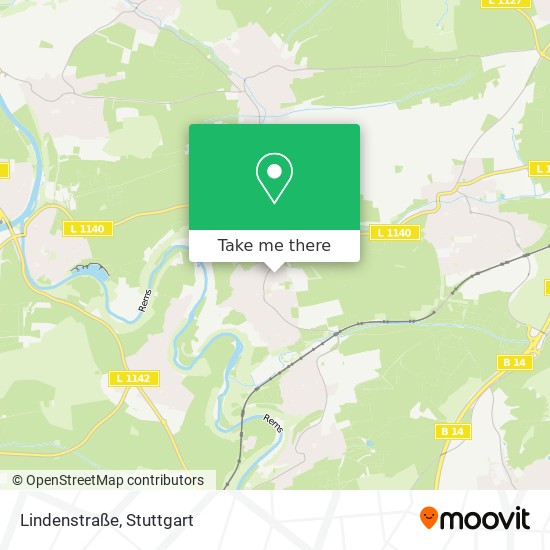 Lindenstraße map