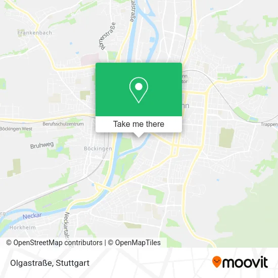 Карта Olgastraße