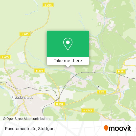 Panoramastraße map