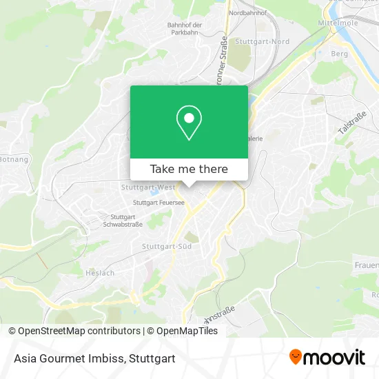 Карта Asia Gourmet Imbiss