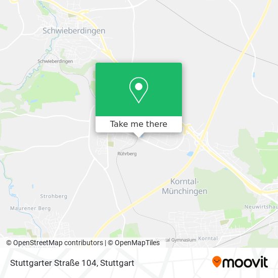Stuttgarter Straße 104 map
