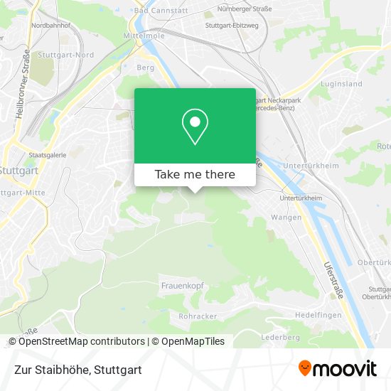 Карта Zur Staibhöhe