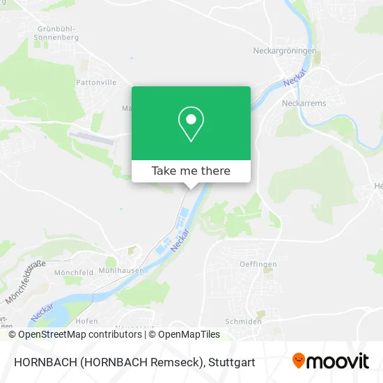 Карта HORNBACH (HORNBACH Remseck)