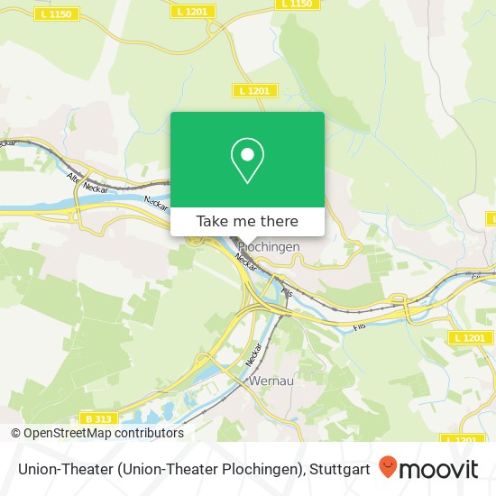 Union-Theater (Union-Theater Plochingen) map