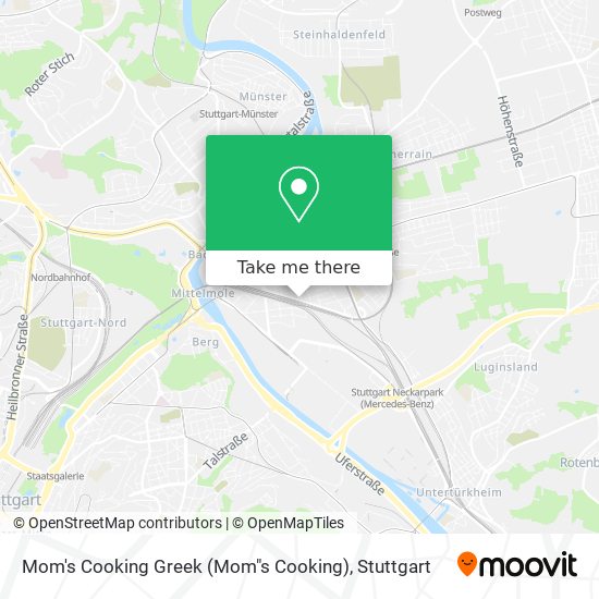 Mom's Cooking Greek map