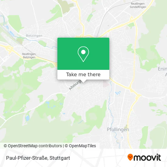 Карта Paul-Pfizer-Straße