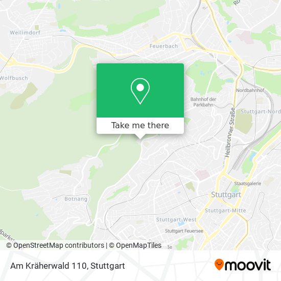 Am Kräherwald 110 map