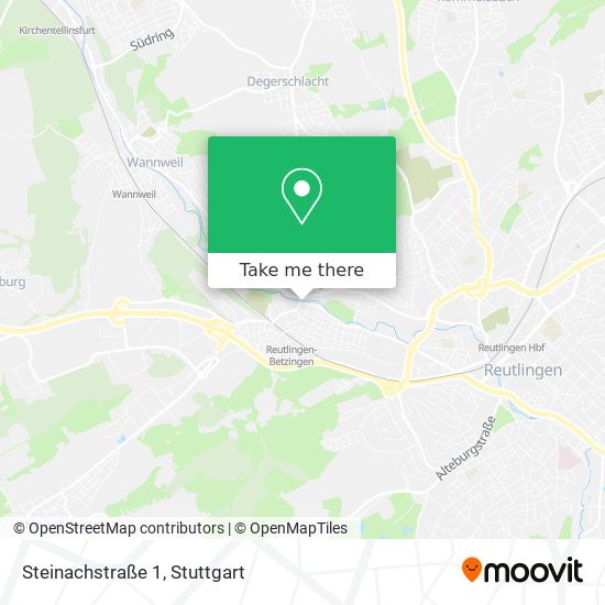 Steinachstraße 1 map