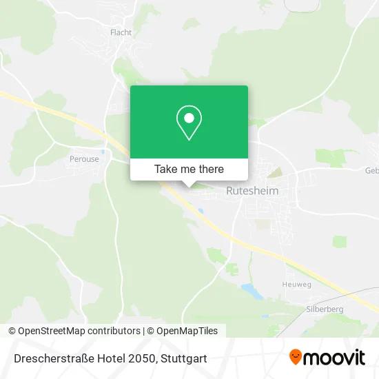 Карта Drescherstraße Hotel 2050