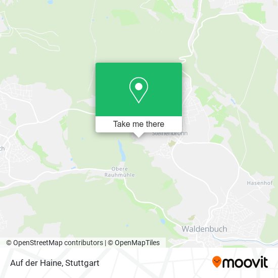 Auf der Haine map