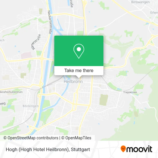Карта Hogh (Hogh Hotel Heilbronn)
